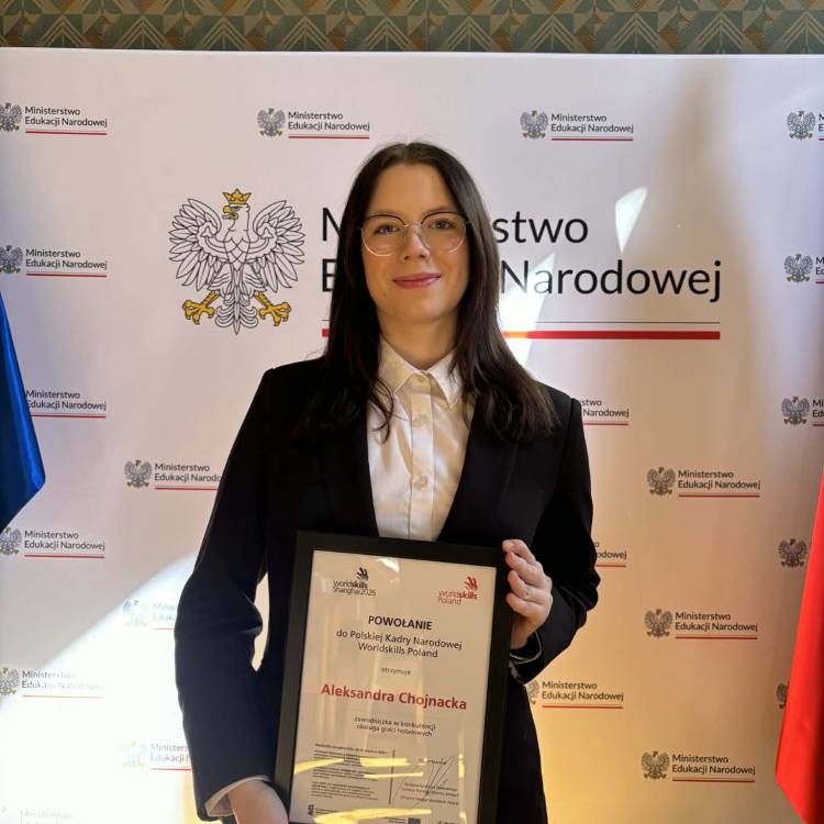Ola Chojnacka w Ministerstwie Edukacji Narodowej - WorldSkills Szanghaj